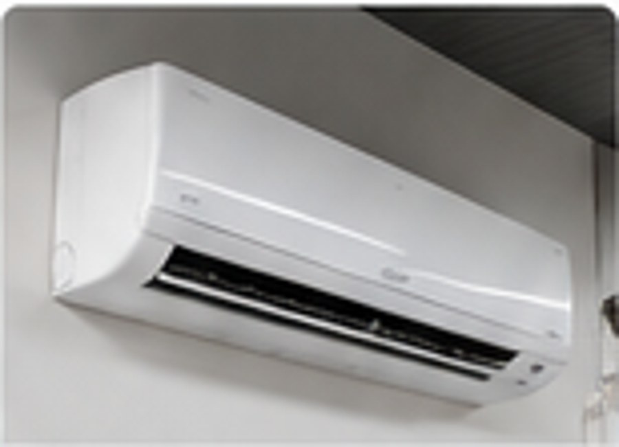 Sistema de climatização Split System instalado em ambiente interno
